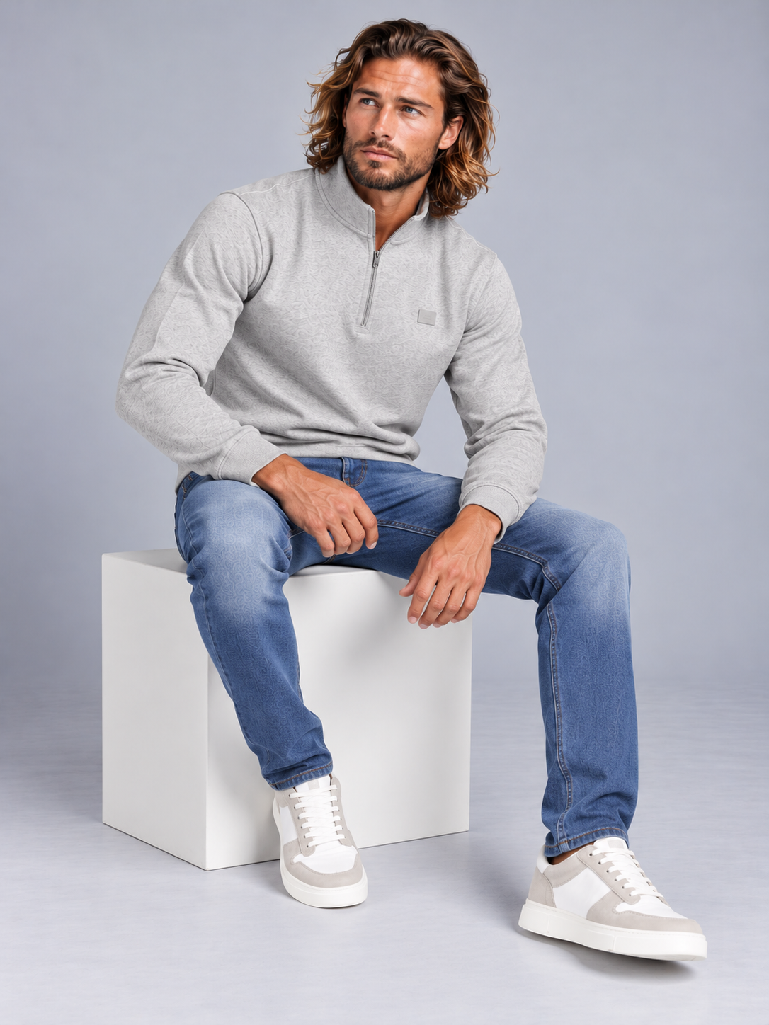 Men’s Premium Half-Zip Sweatshirt