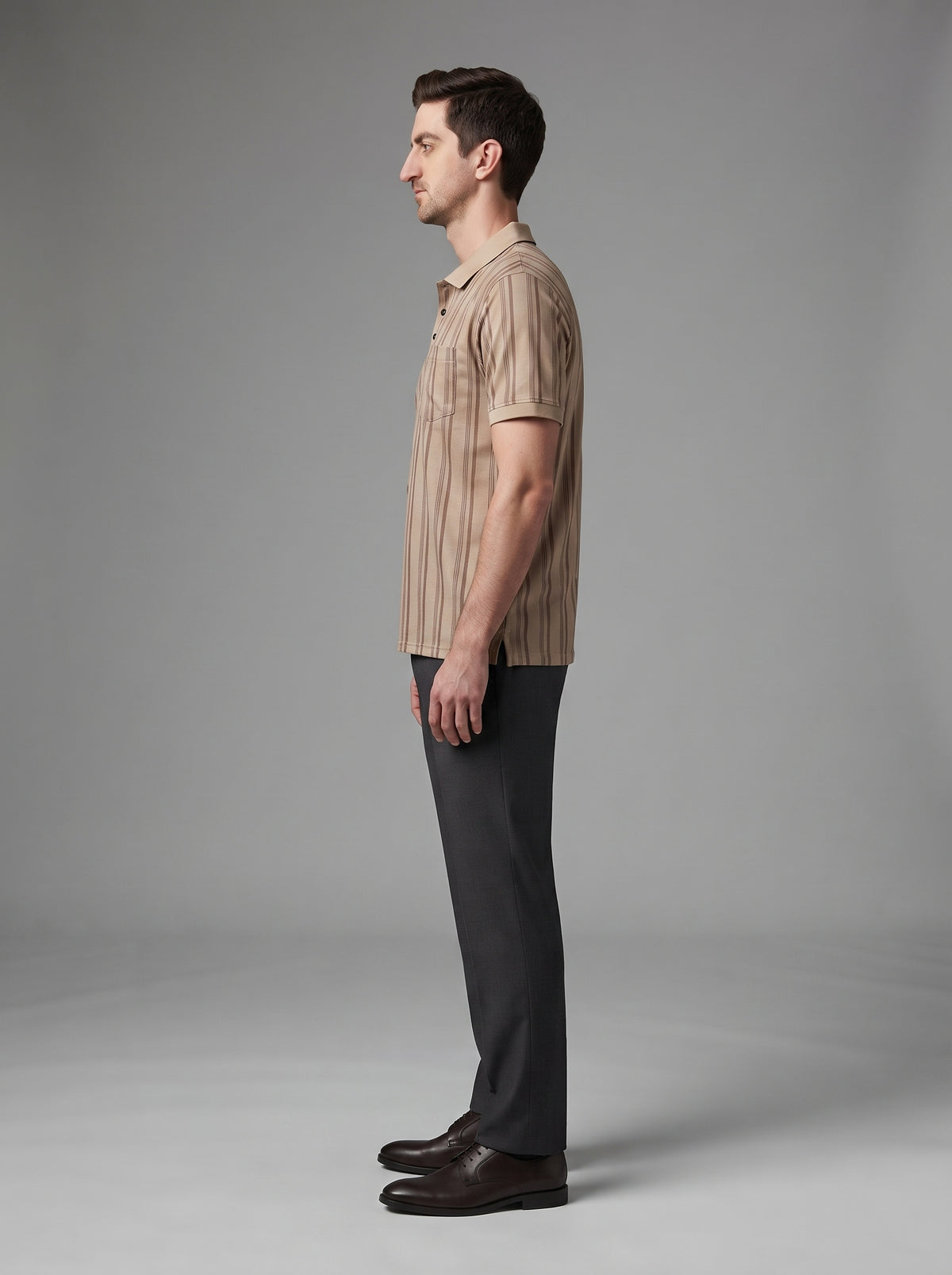 Men's Casual Polo Cotton T-Shirt Regular Fit