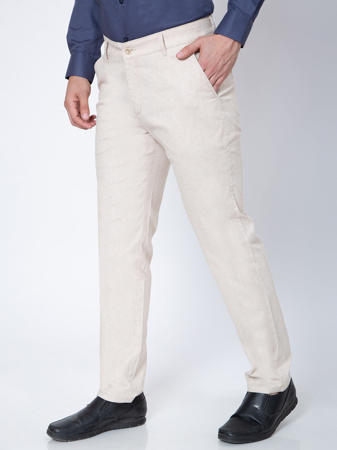 Mens Cotton Formal Trouser