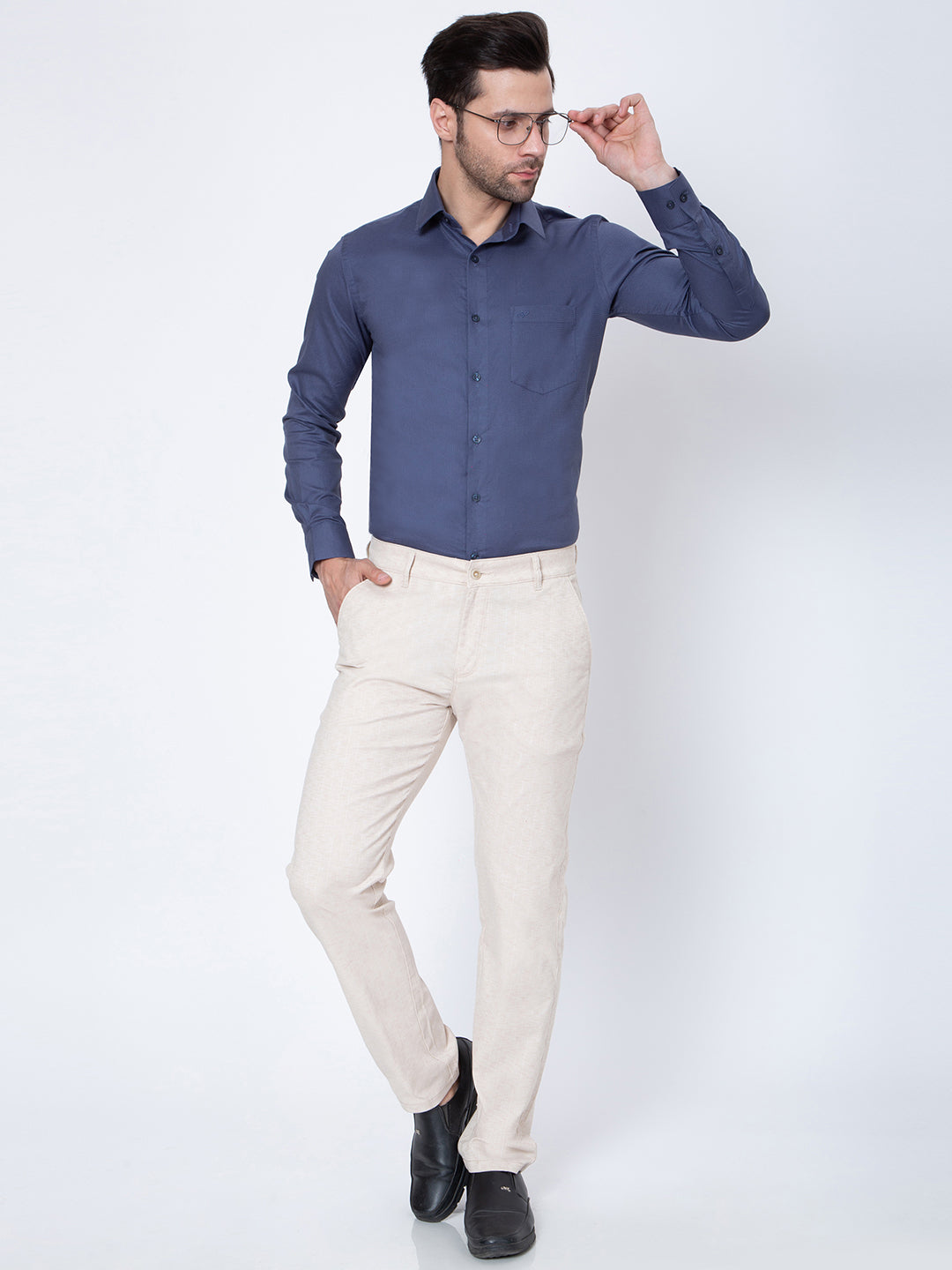 Mens Cotton Formal Trouser