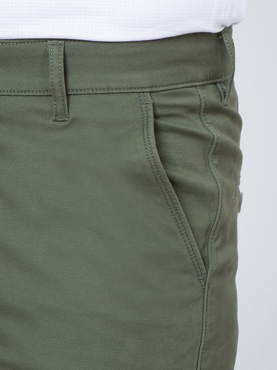 Mens Green Color Trouser