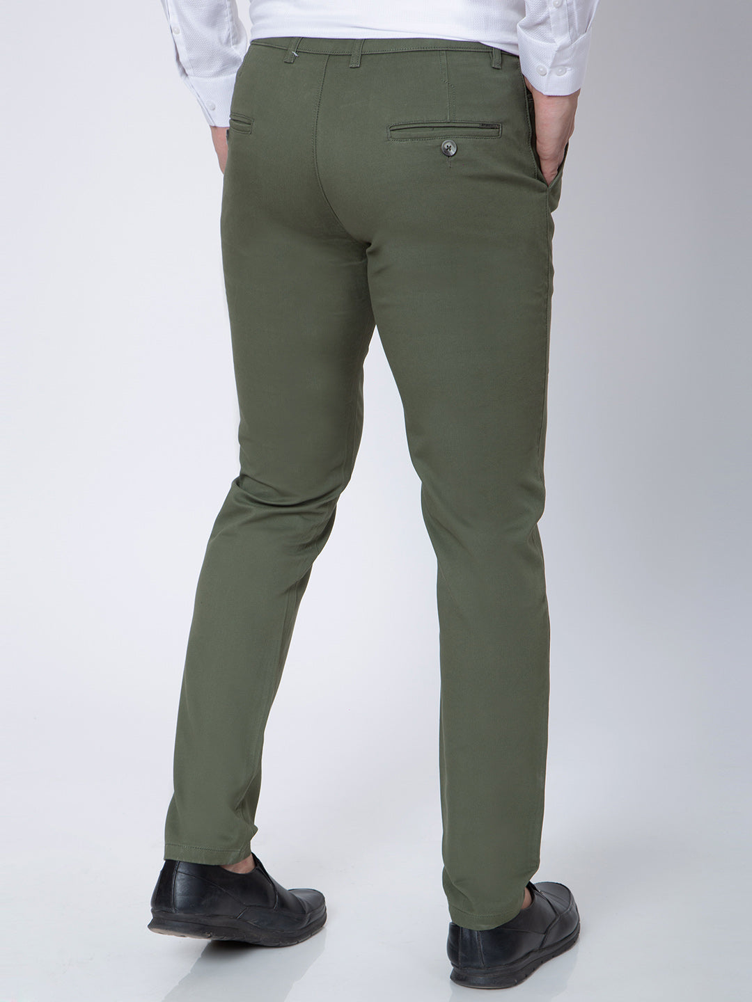 Mens Green Color Trouser