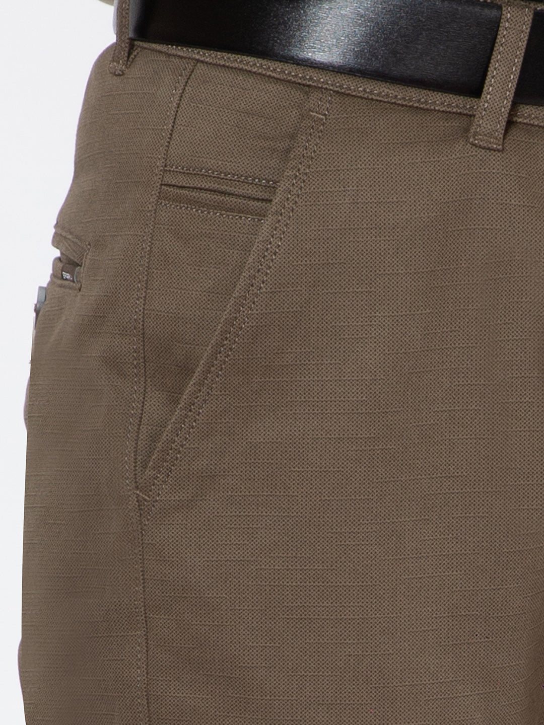 Mens Cotton Regular Trousers