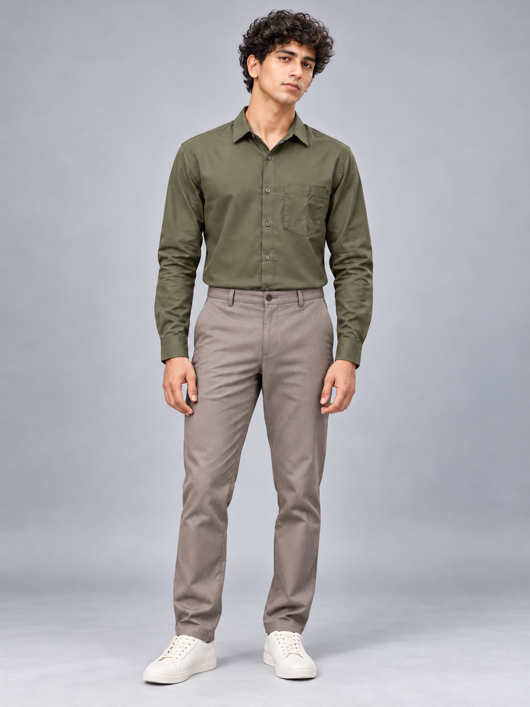 Men’s Premium Satin Formal Shirt
