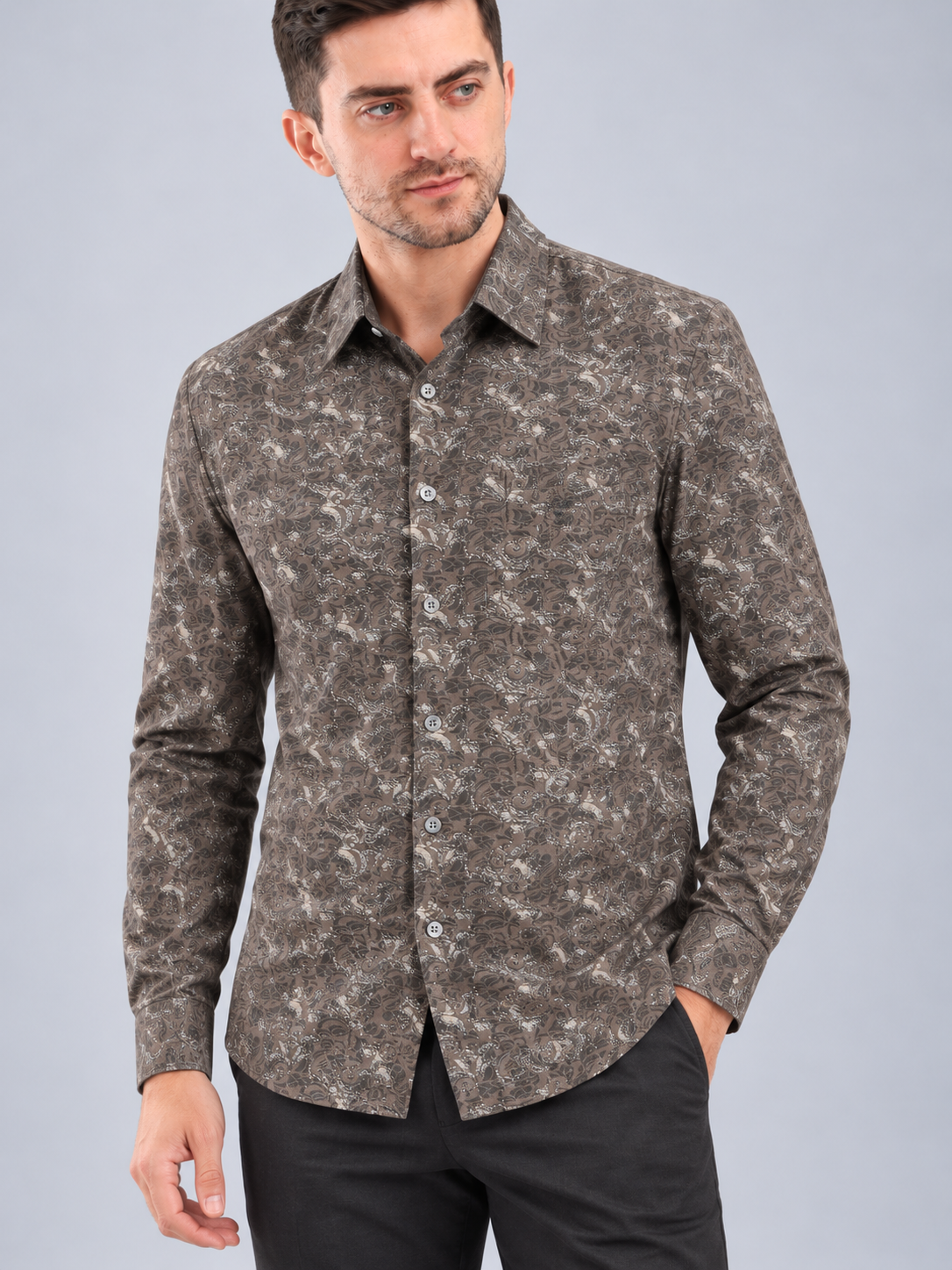 Men’s Premium Slim Fit Casual Shirt