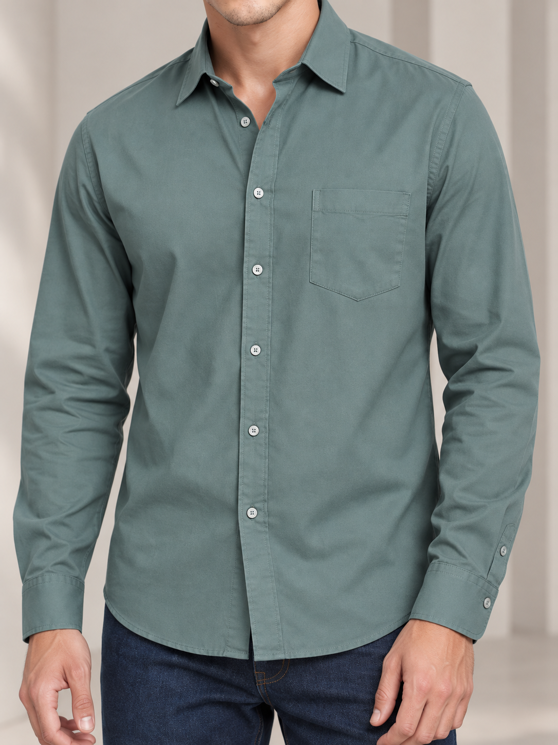 Men’s Premium Green Shirt