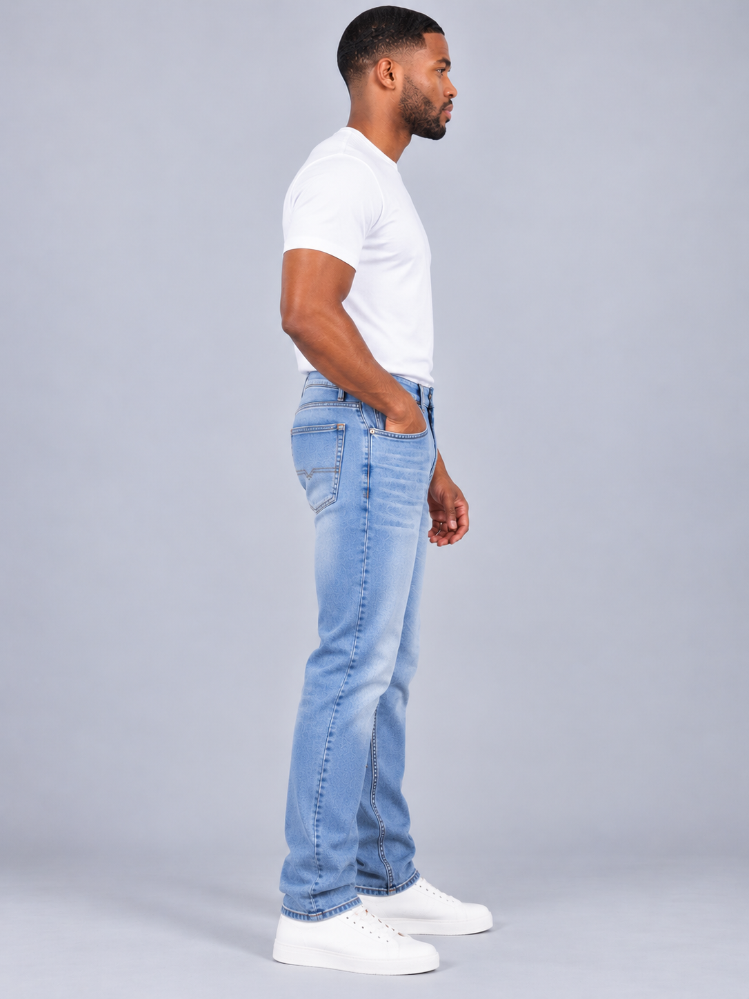 Men's Premium Narrow Fit Denim Jeans