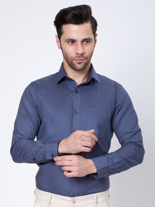 Mens Plain D-Grey Color Shirt