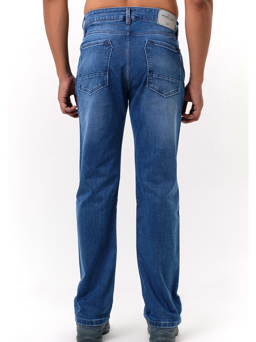 Men Blue Straight Fit Denim