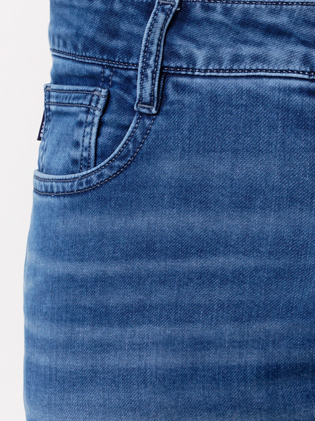 Men Blue Straight Fit Denim