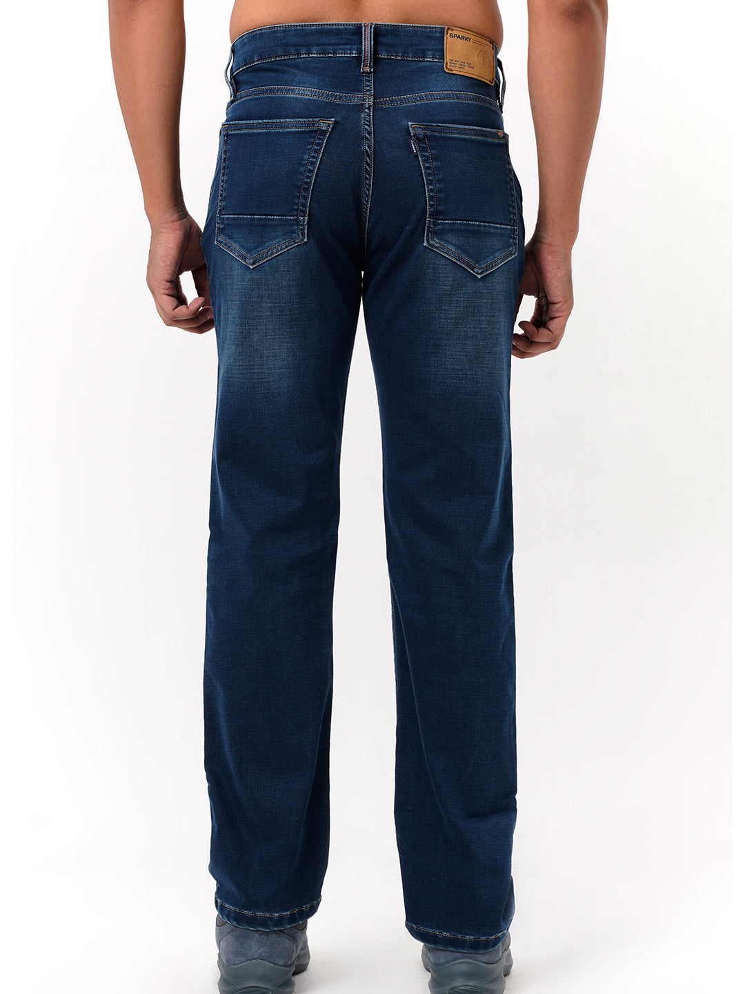 Men Blue Straight Fit Denim