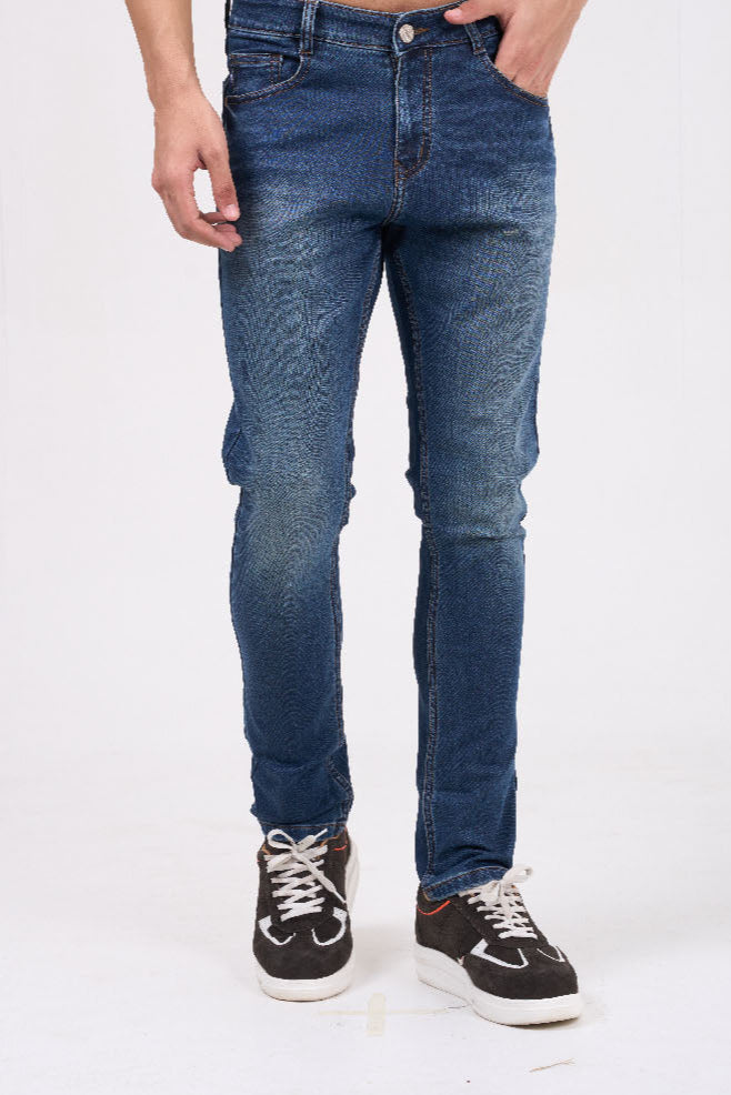 Men Blue Narrow Fit Denim