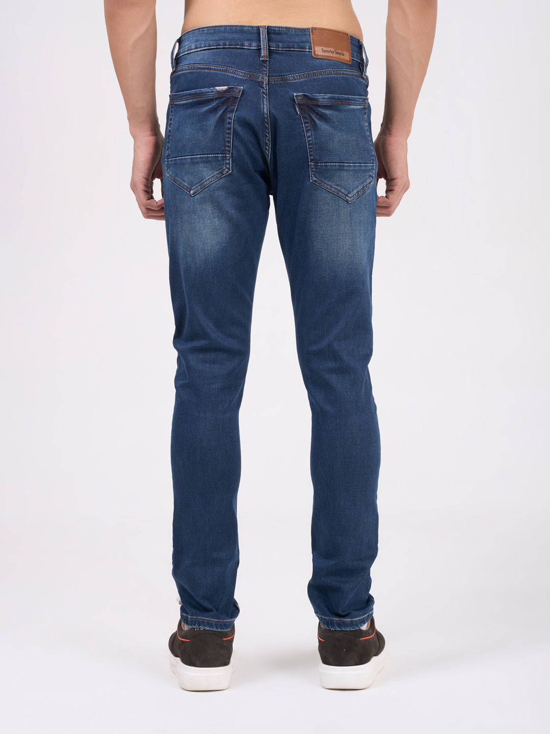 Men Blue Narrow Fit Denim