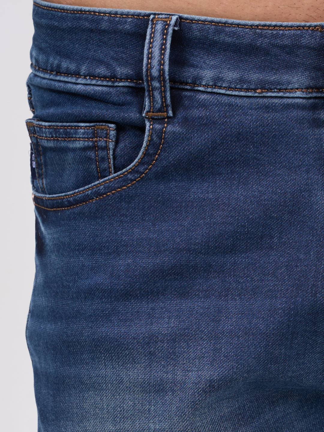 Men Blue Narrow Fit Denim