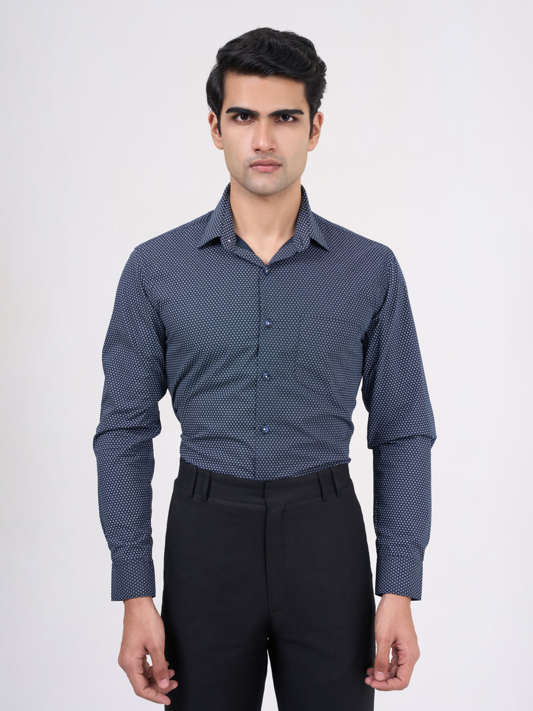 Men’s Navy classic and formal shirt