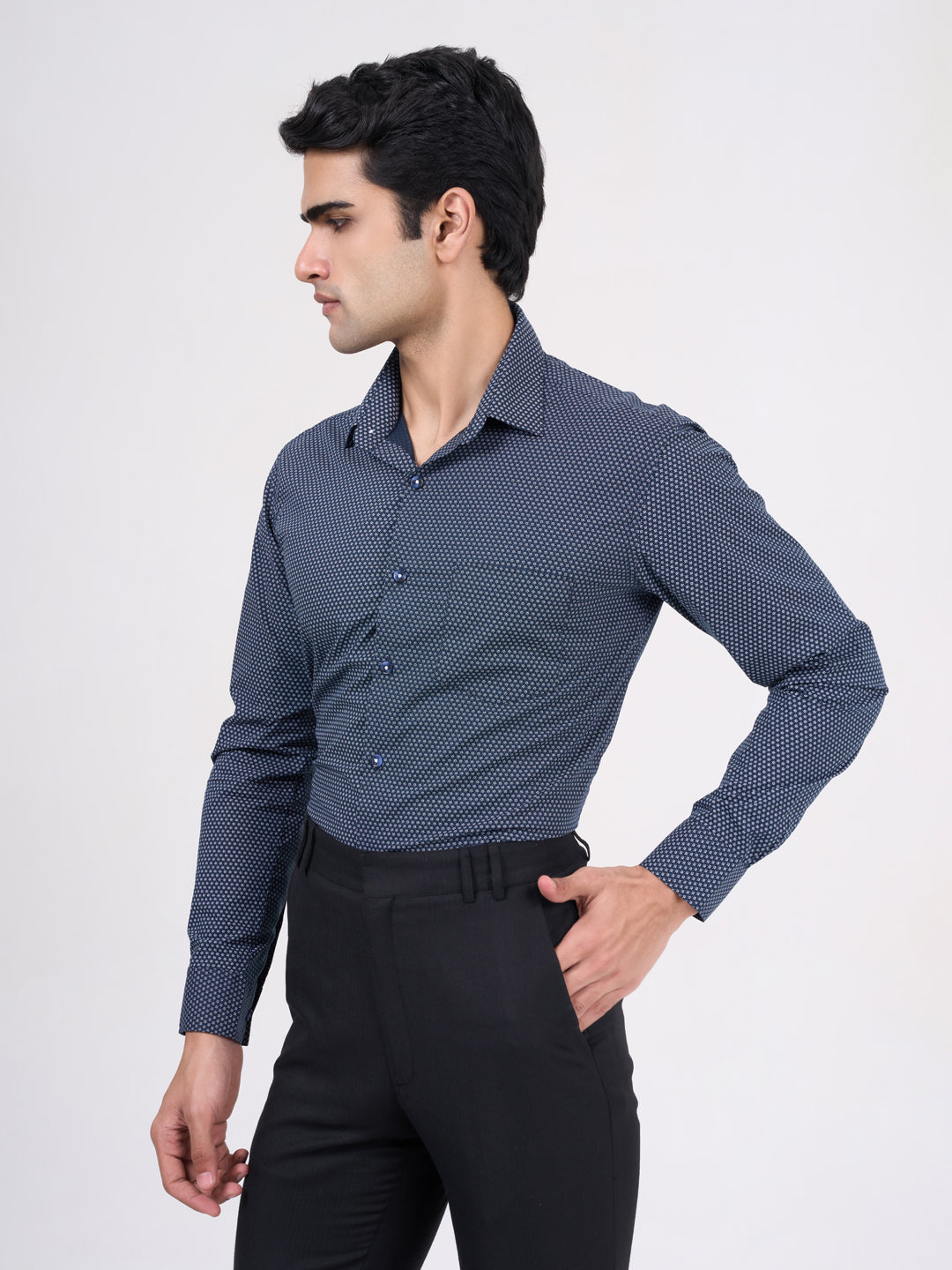 Men’s Navy classic and formal shirt