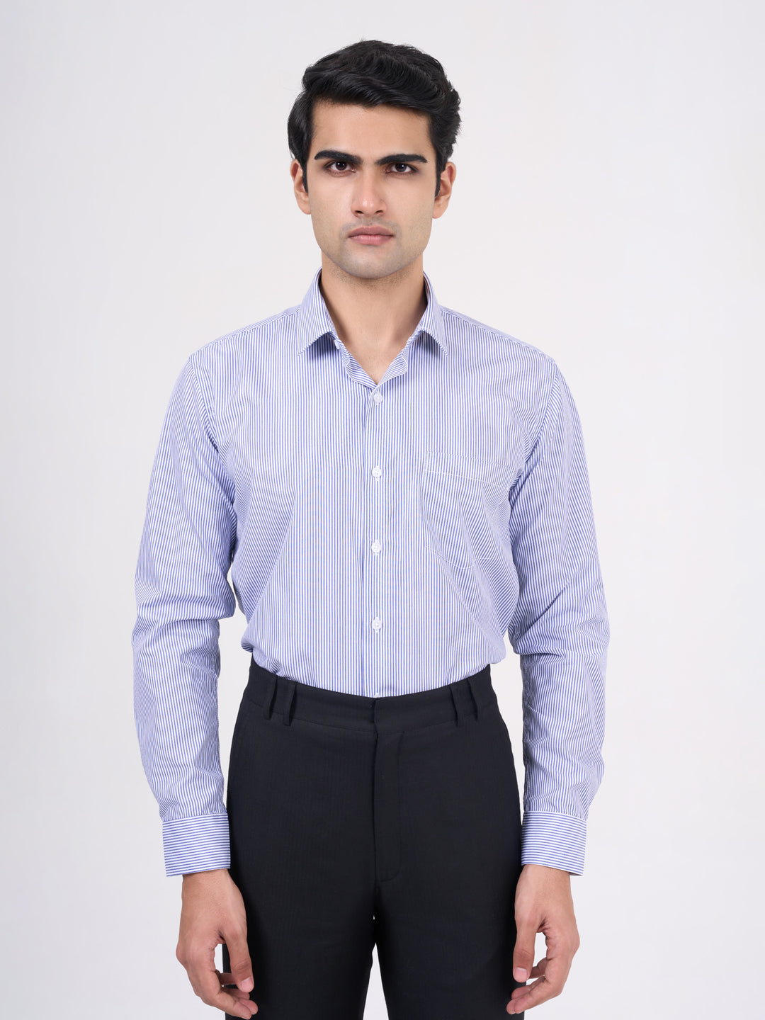 Men’s Grey classic and formal shirt