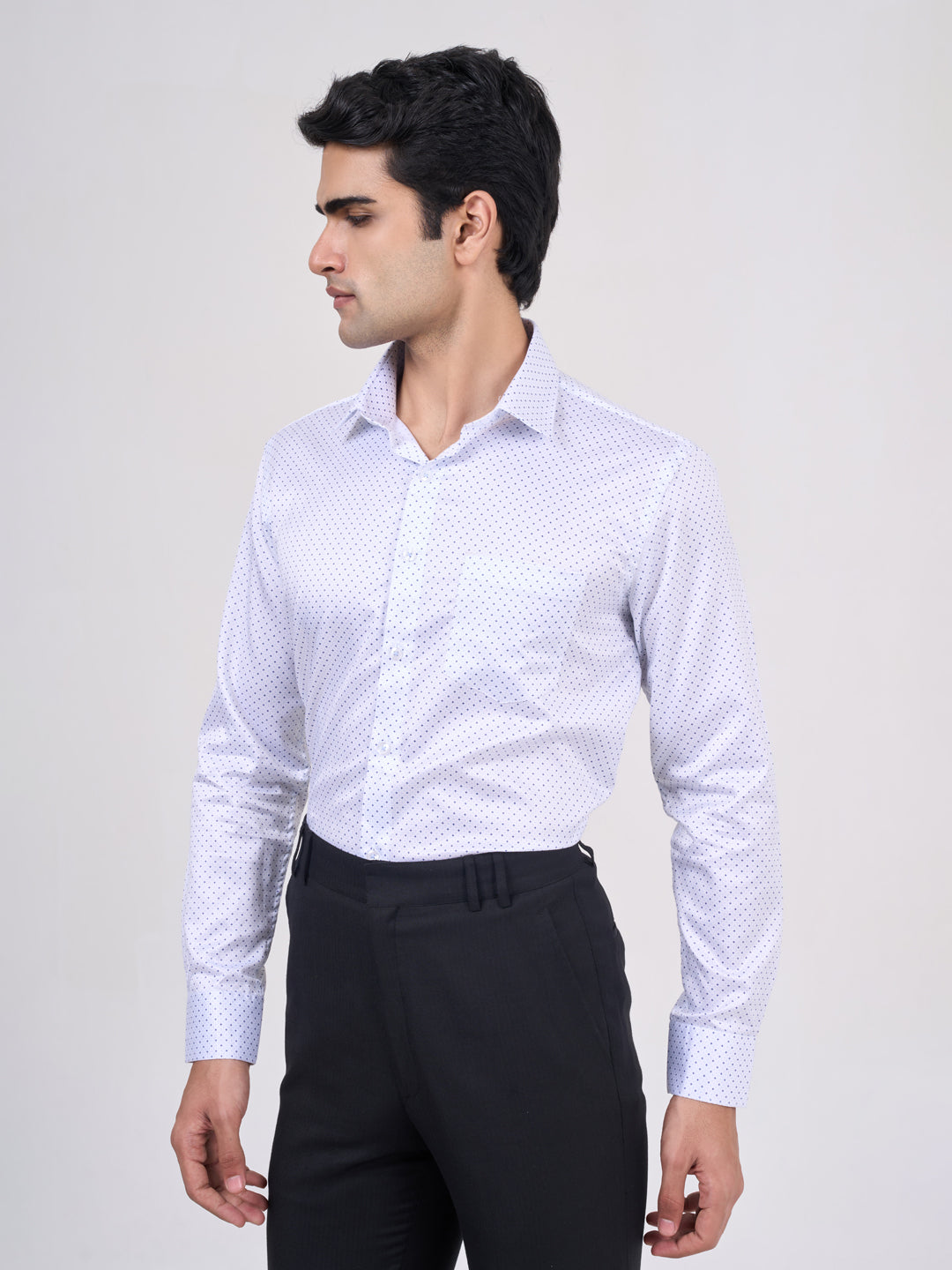 Men’s White classic and formal shirt