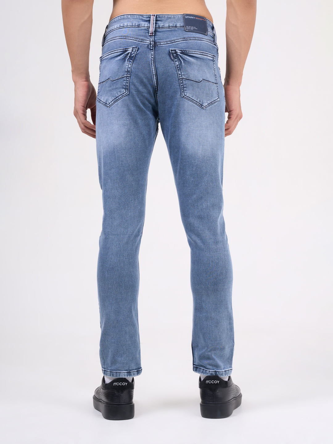 Men Blue Narrow Fit Denim