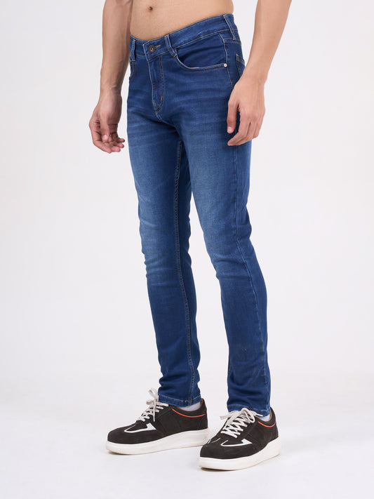 Men Blue Narrow Fit Denim