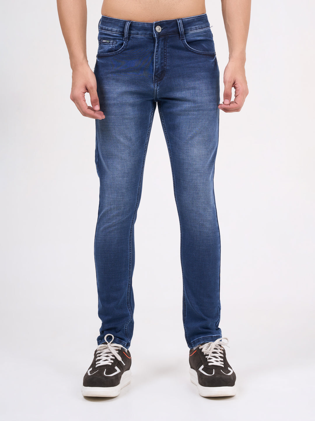 Men Blue Narrow Fit Denim