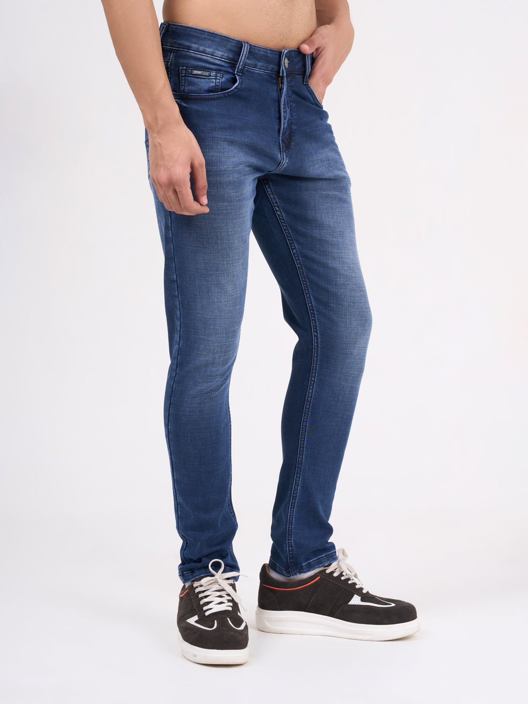 Men Blue Narrow Fit Denim