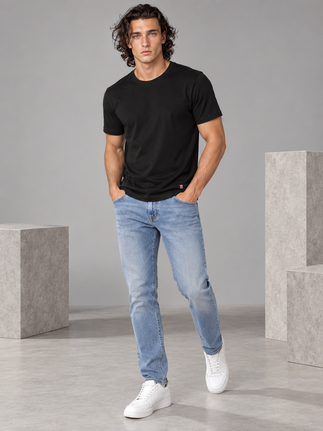Men’s Premium Cotton Half Sleeve T-Shirt