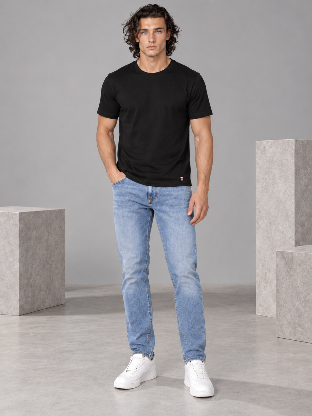 Men’s Premium Cotton Half Sleeve T-Shirt