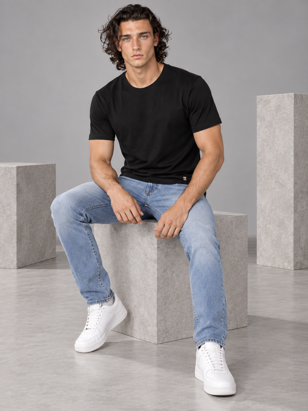 Men’s Premium Cotton Half Sleeve T-Shirt