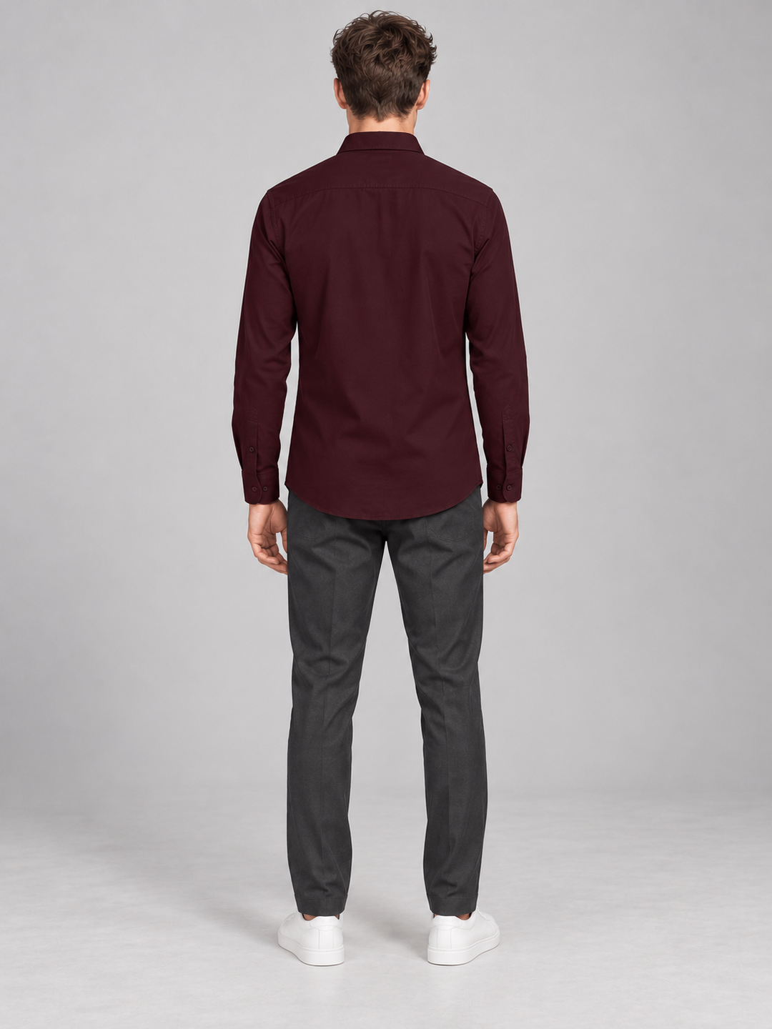 Men's Premium Mehroon Shirt