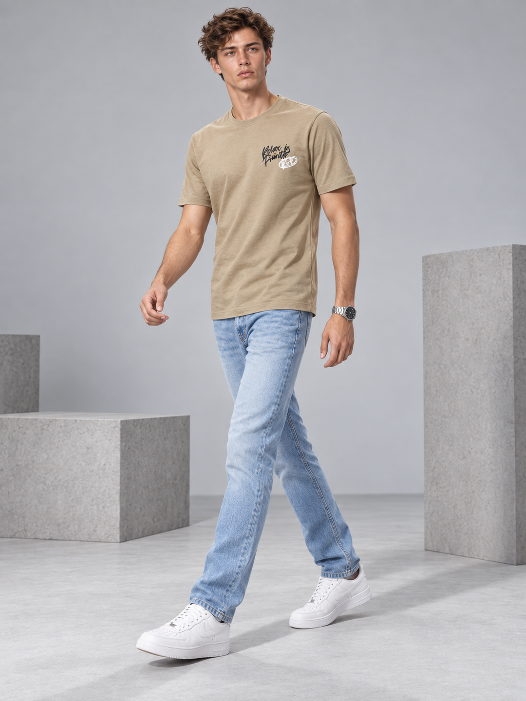 Men’s Premium Cotton Blend T-Shirt