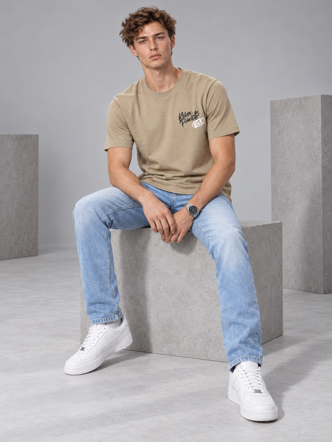 Men’s Premium Cotton Blend T-Shirt