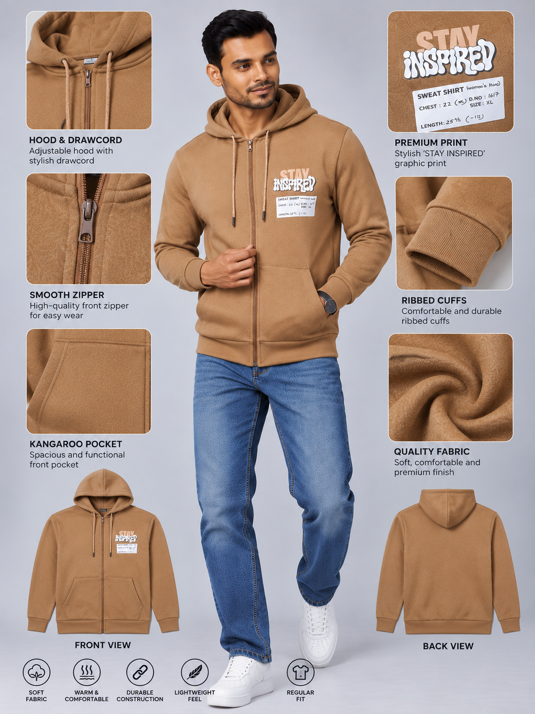 Men’s Premium Winter Sweatshirt