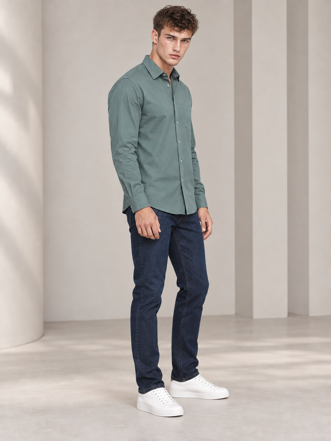 Men’s Premium Green Shirt