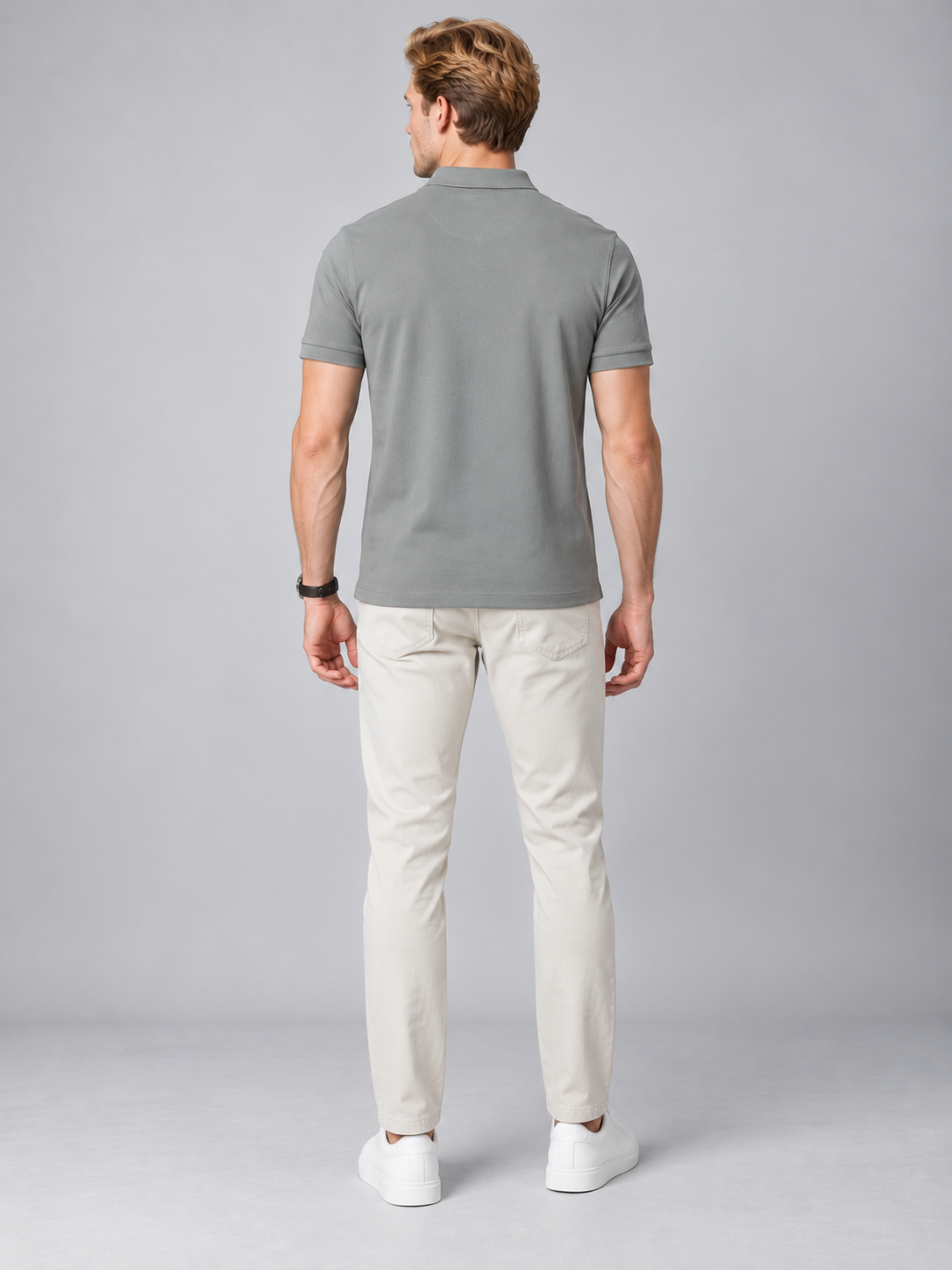 Men’s Premium Cotton Blend Half Sleeve T-Shirt