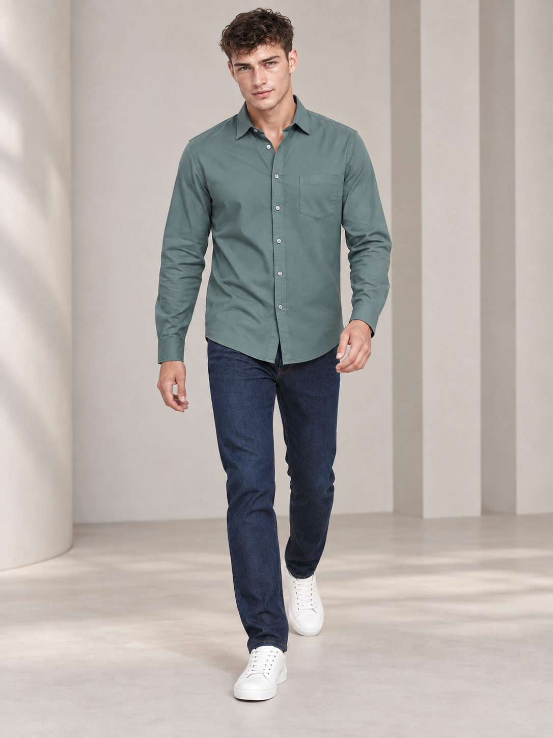 Men’s Premium Green Shirt