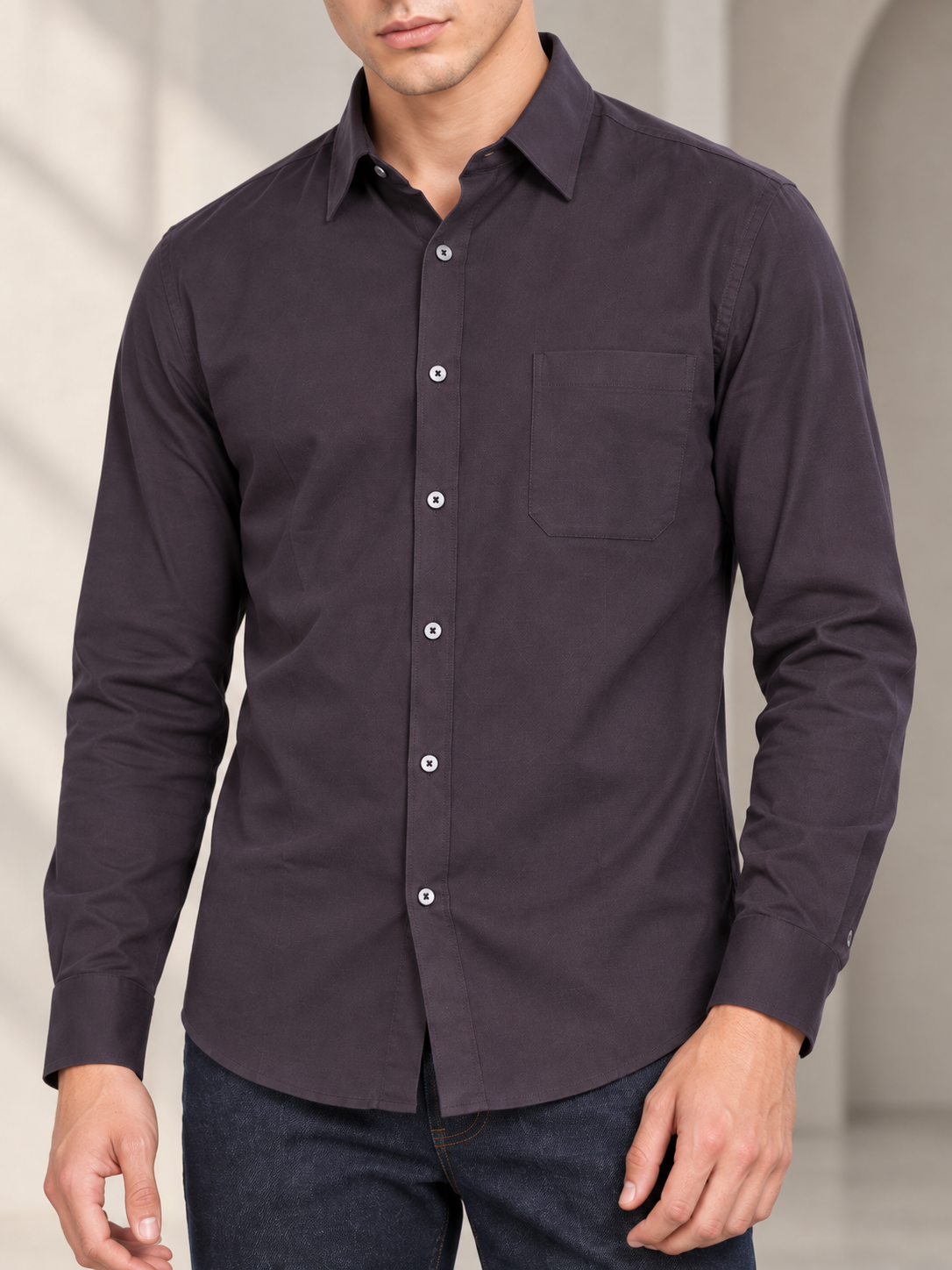 Men’s Premium Wine Shirt