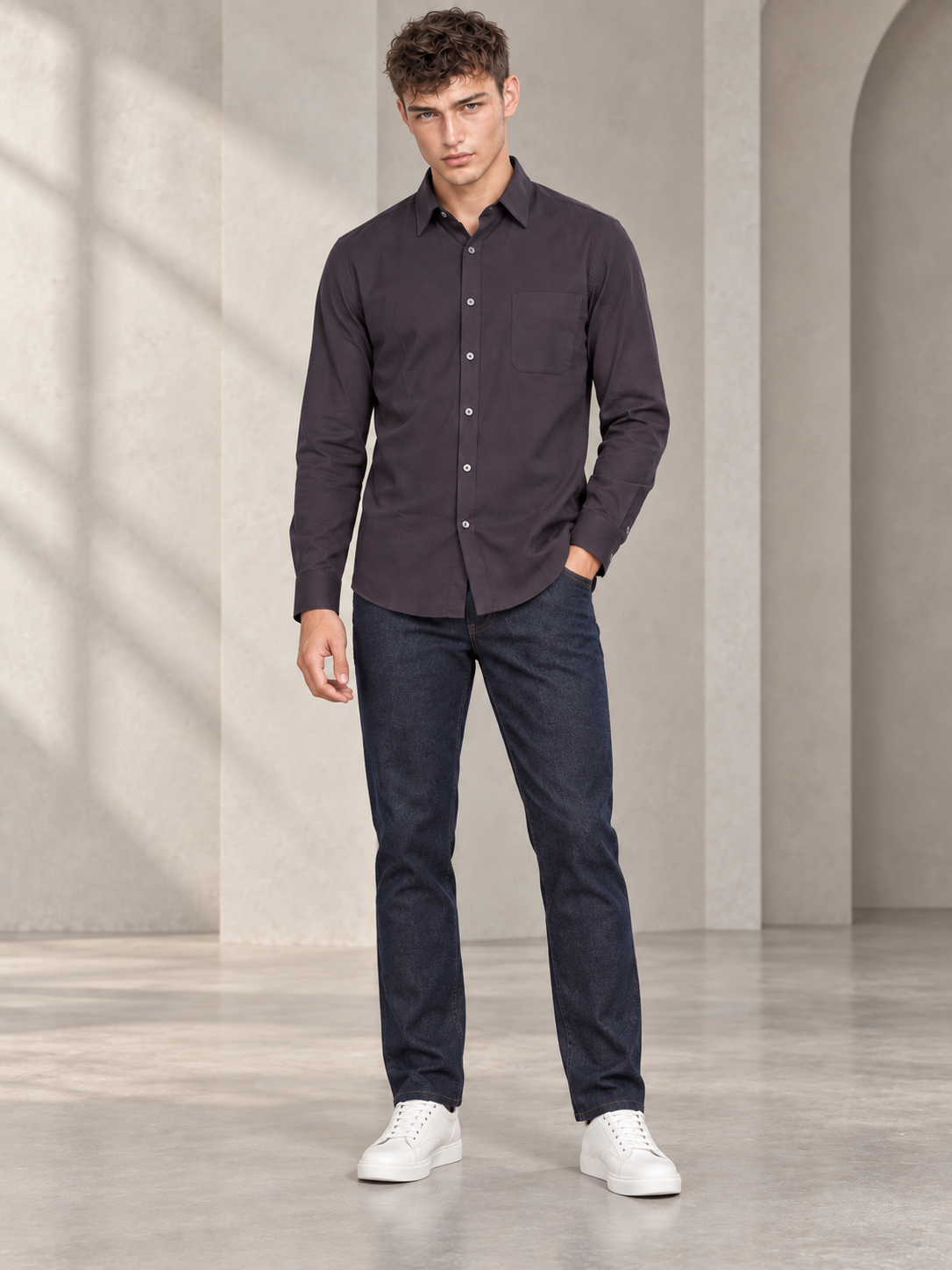 Men’s Premium Wine Shirt