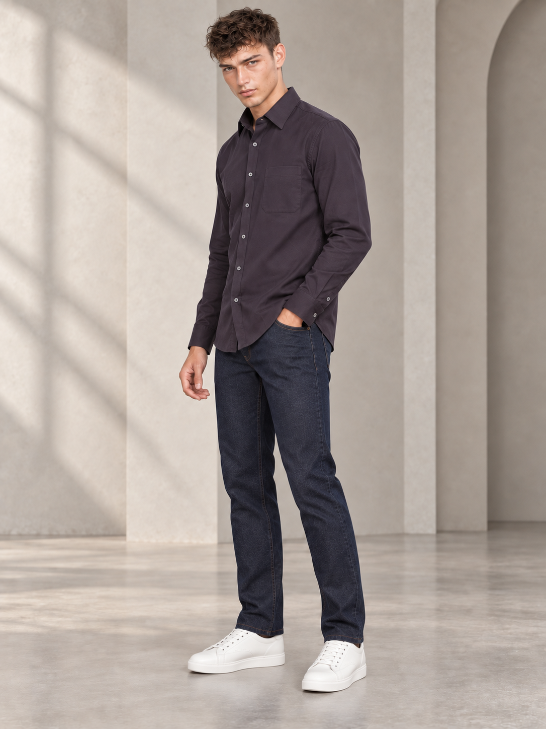 Men’s Premium Wine Shirt