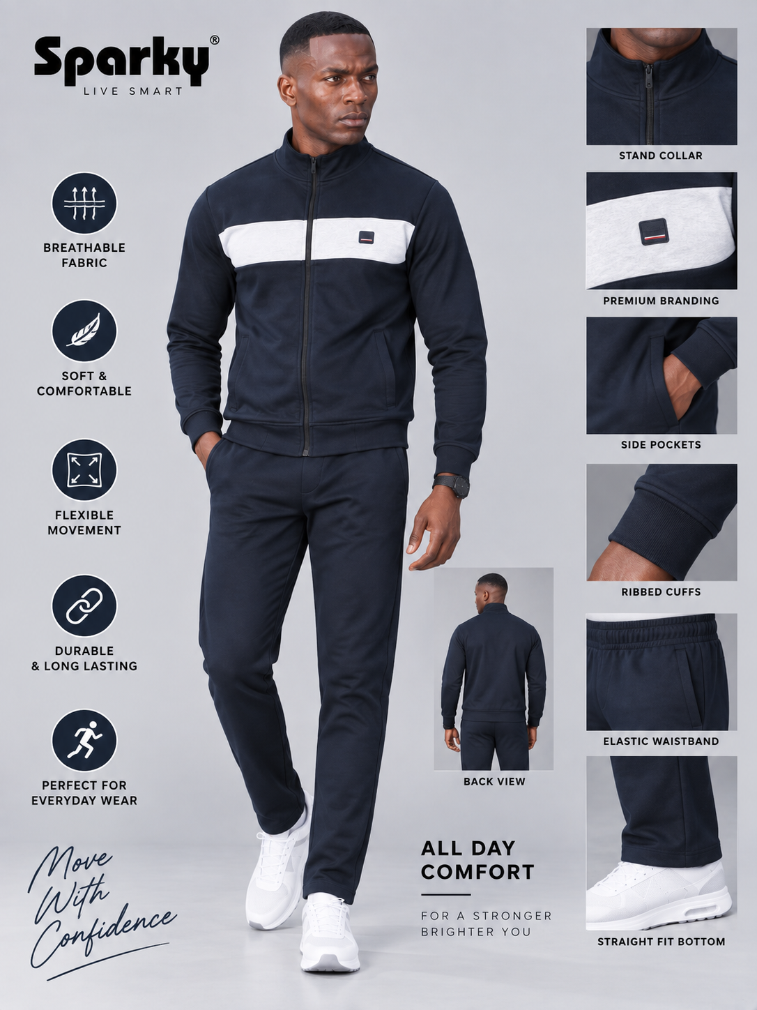 Men’s Premium Full-Zip Tracksuit
