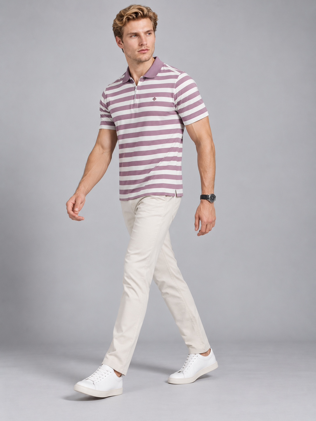 Men’s Premium Cotton Blend Half Sleeve T-Shirt