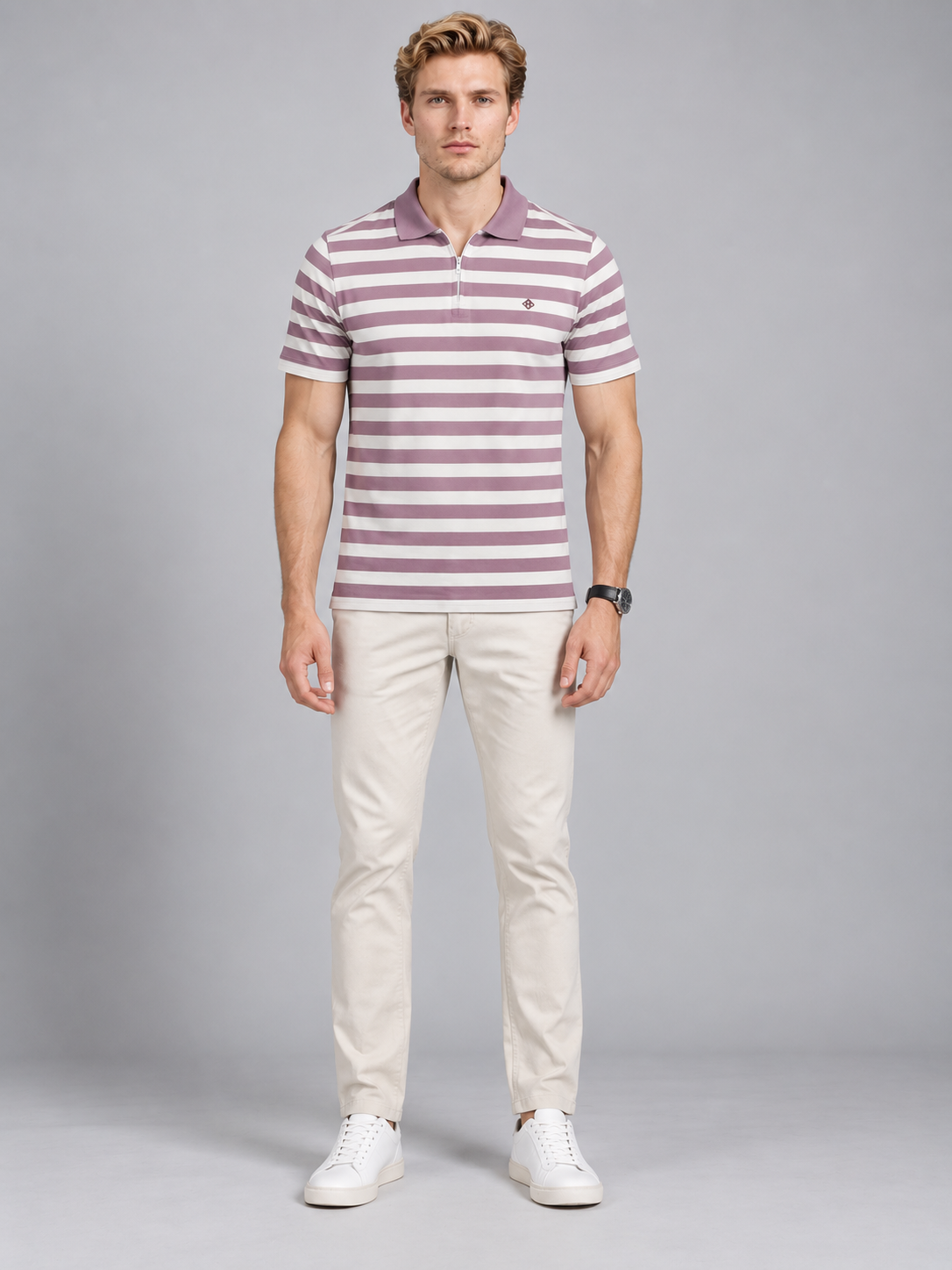 Men’s Premium Cotton Blend Half Sleeve T-Shirt