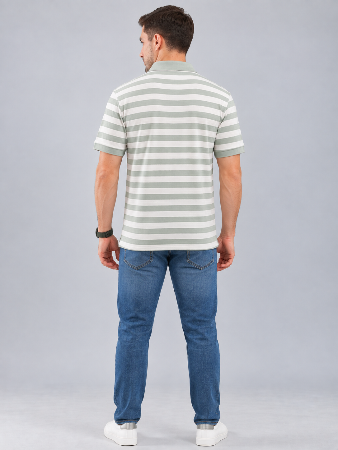 Men’s Premium Cotton Blend Half Sleeve T-Shirt