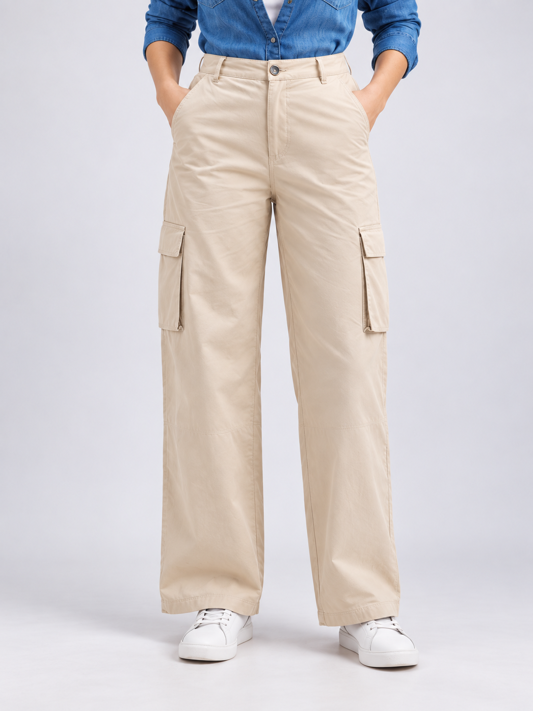 Women’s Premium Comfort Fit Denim Cargo