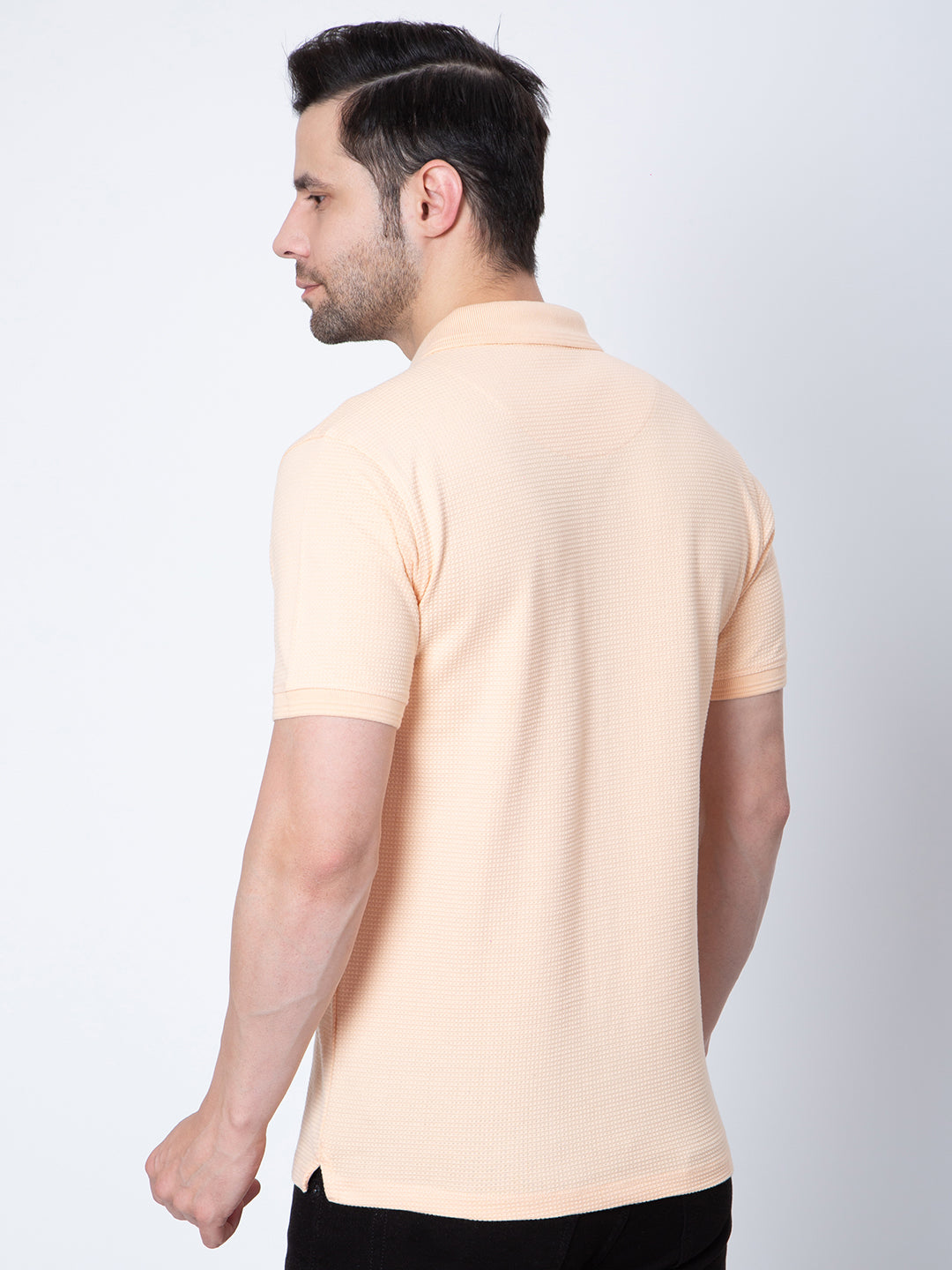 Mens All Over Print Polo Neck Tshirt