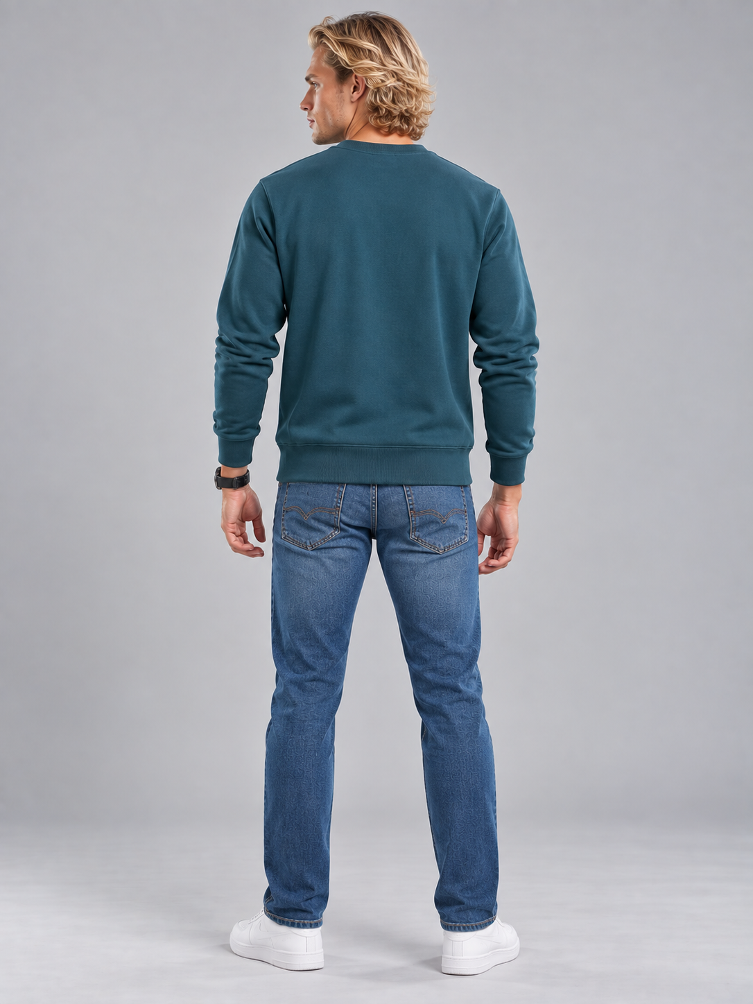 Men’s Premium Round Neck Sweatshirt