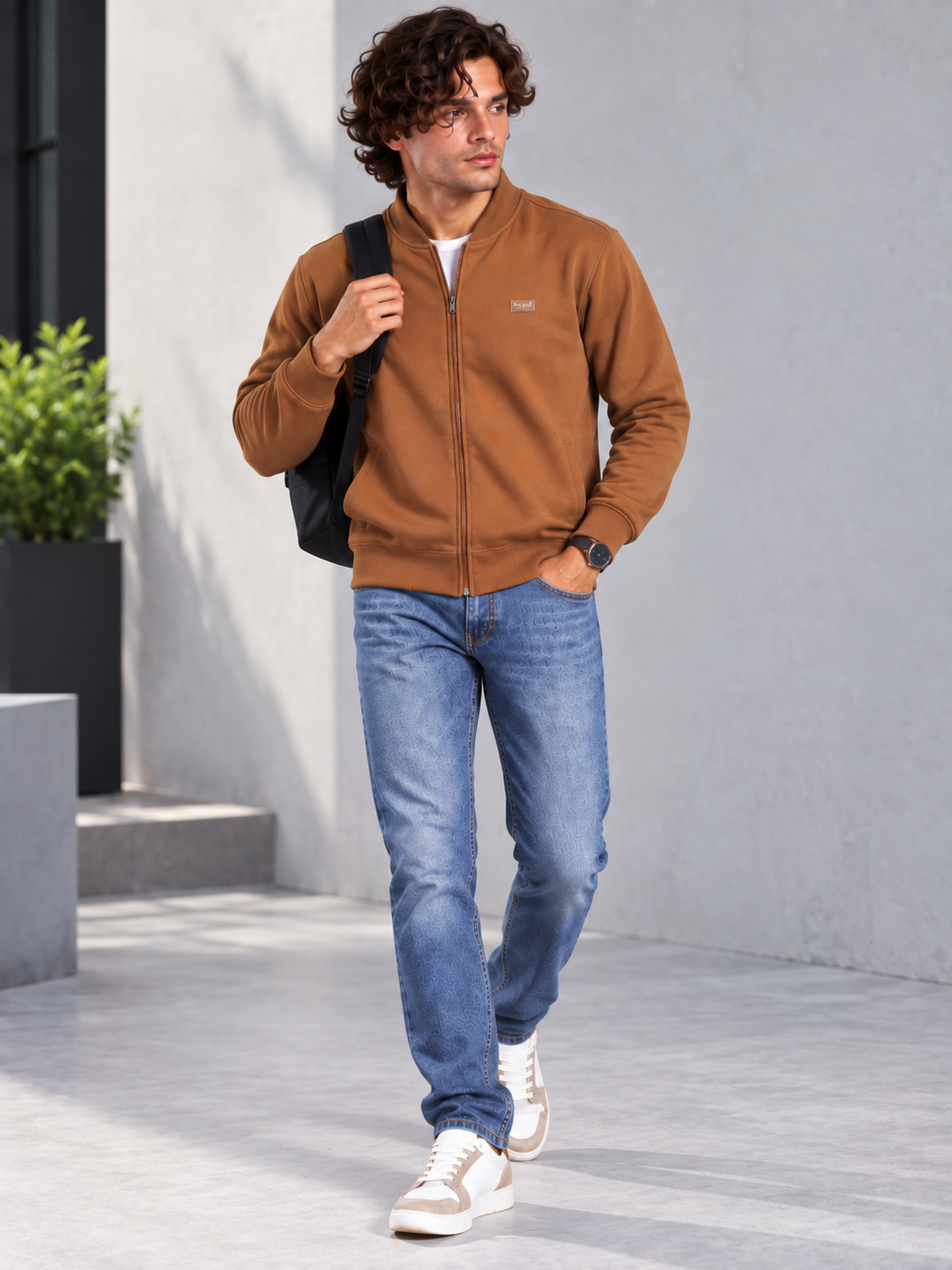 Men’s Premium Full Sleeve Zipper Sweatshirt