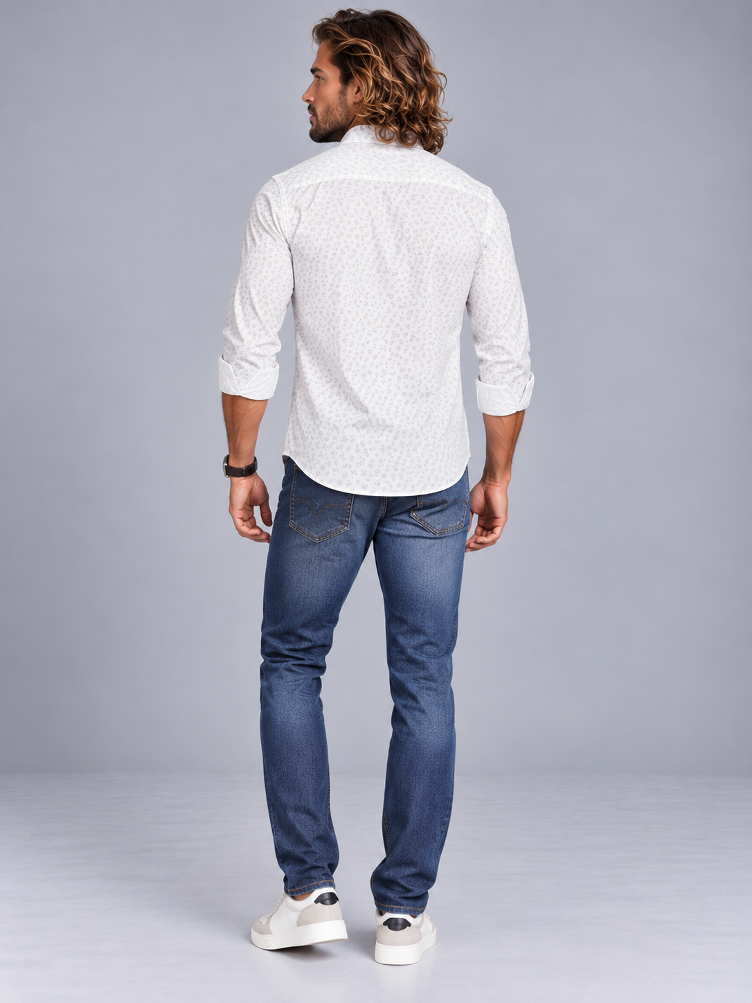 Men’s Premium Printed Casual Shirt