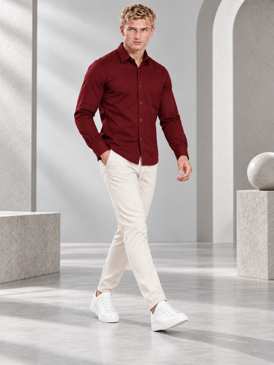 Men’s Classic Full Sleeve Formal Shirt