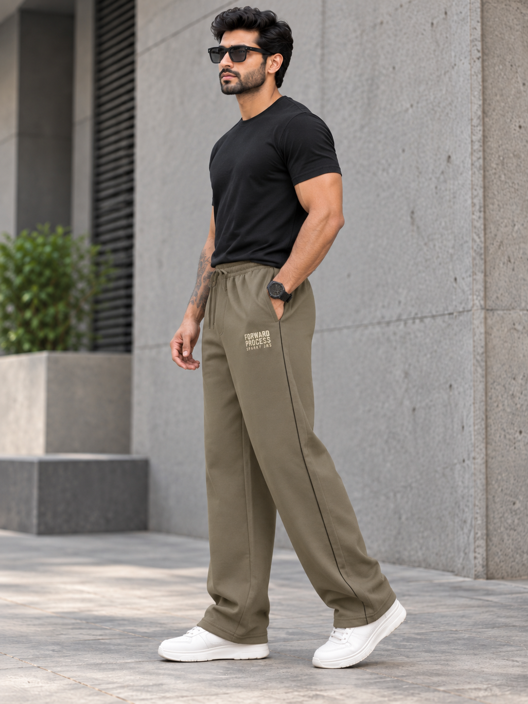 Men’s Premium Solid Casual Lower